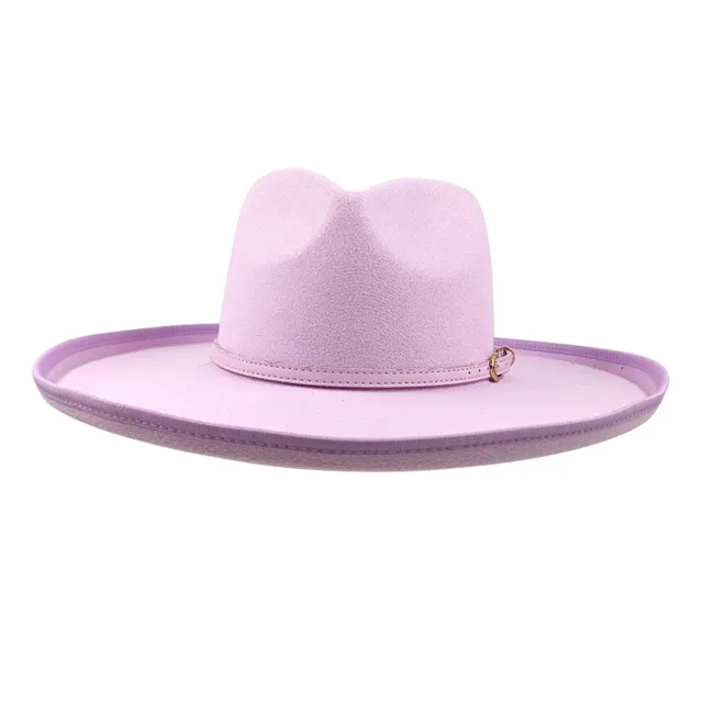 Big Brim Autumn And Winter Woolen Jazz Top Hat Ladies Style 08 - Shop at LoveMi
