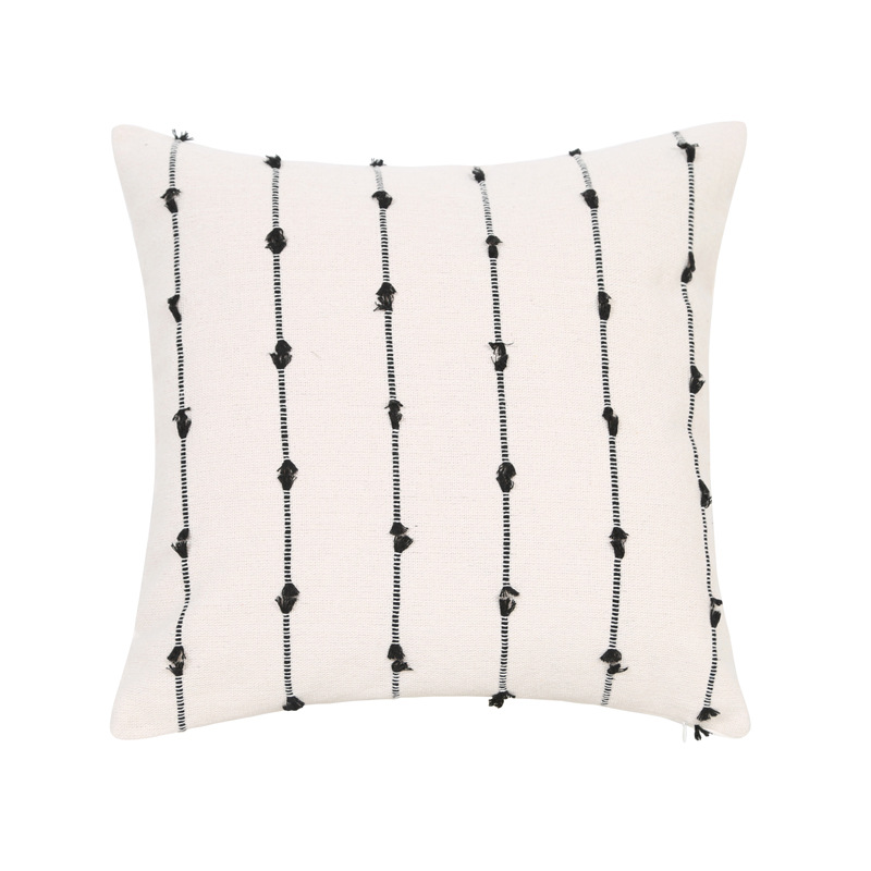 Black Throw Pillow Cover