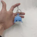 Blue Silver Buckle