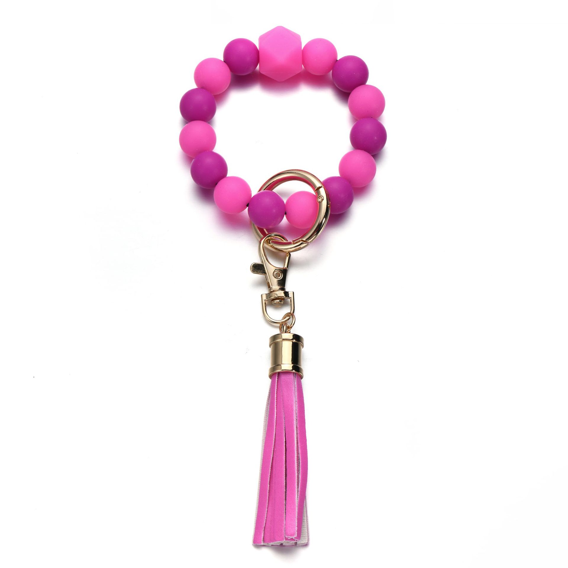 Purple Rose Red Beaded