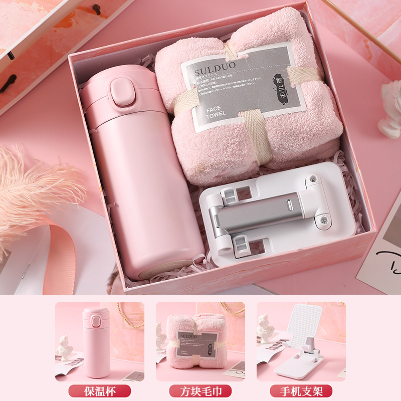 Pink Marble Gift Box Set F