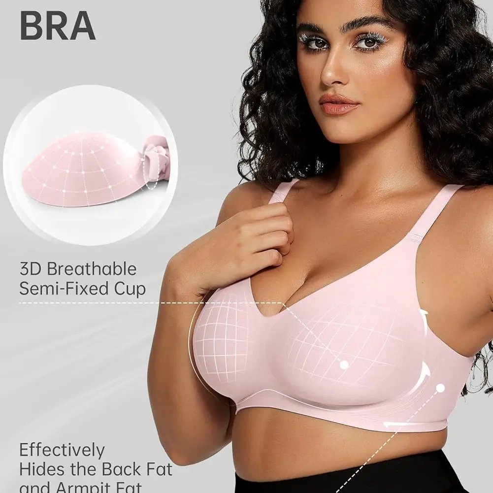 Women's Wireless Seamless Full Coverage Bra
