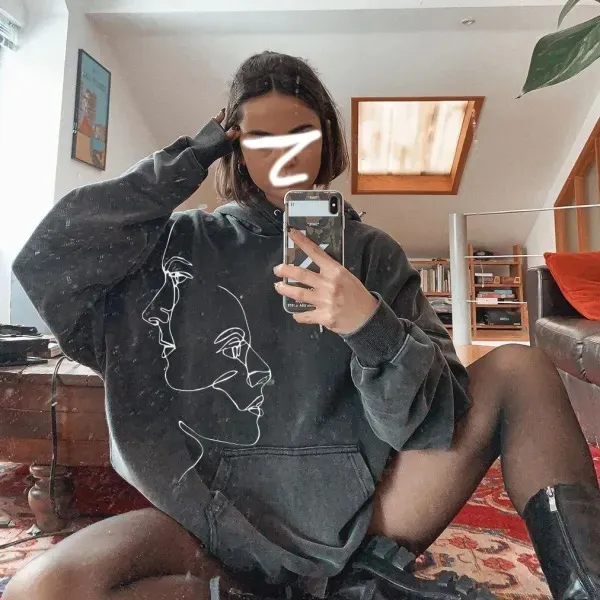 Comfortable And Versatile Fashion Printed Hoodie G44Z339 - Shop at LoveMi
