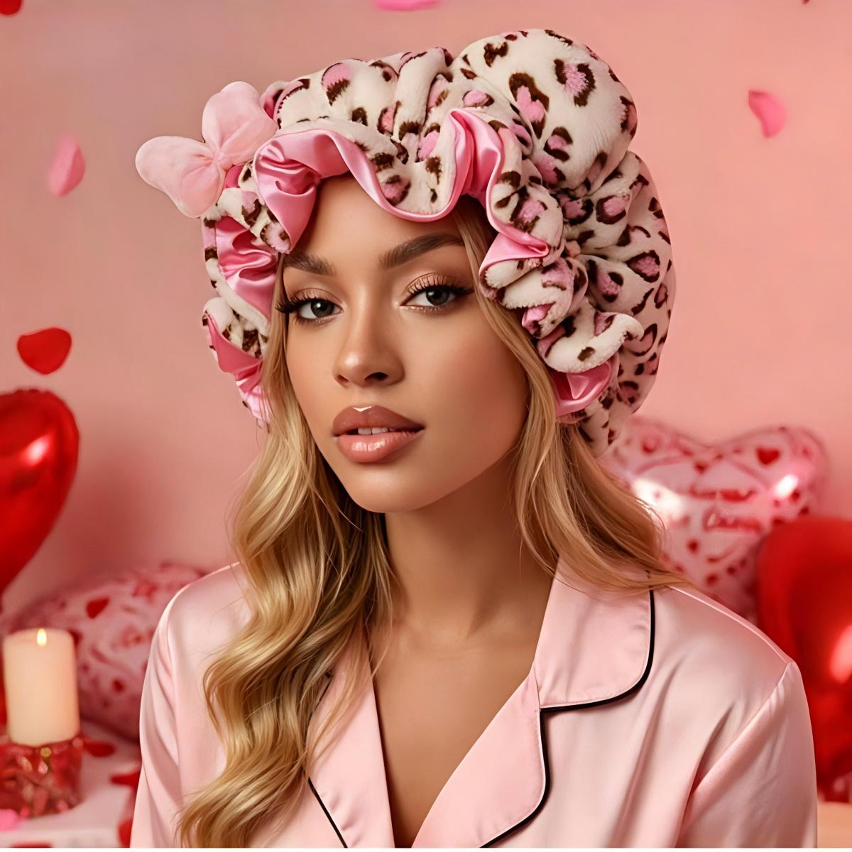 Plush Sleep Caps For Men And Women