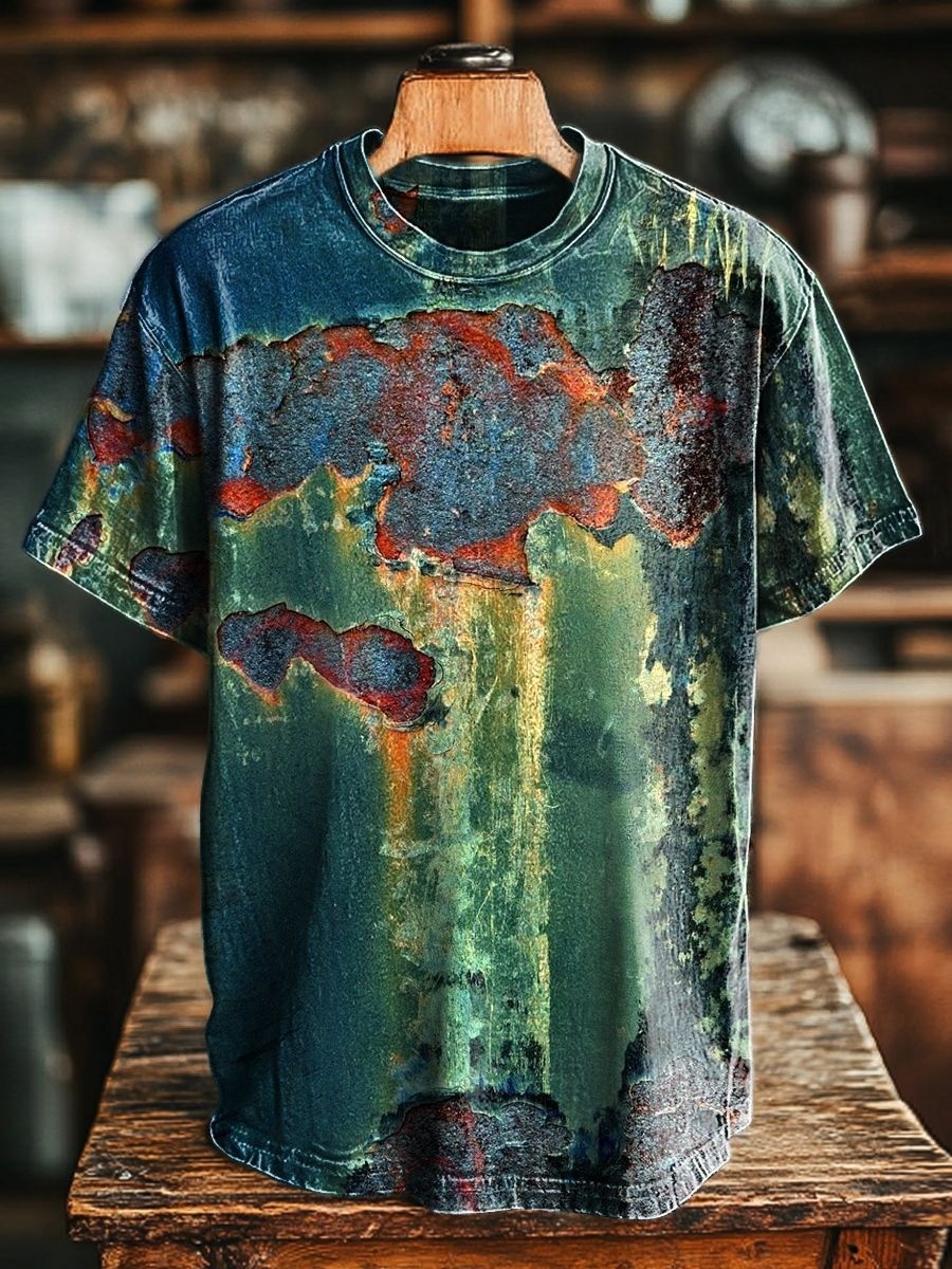 3D Digital Print Fashion Streetwear Short-Sleeve T-Shirt