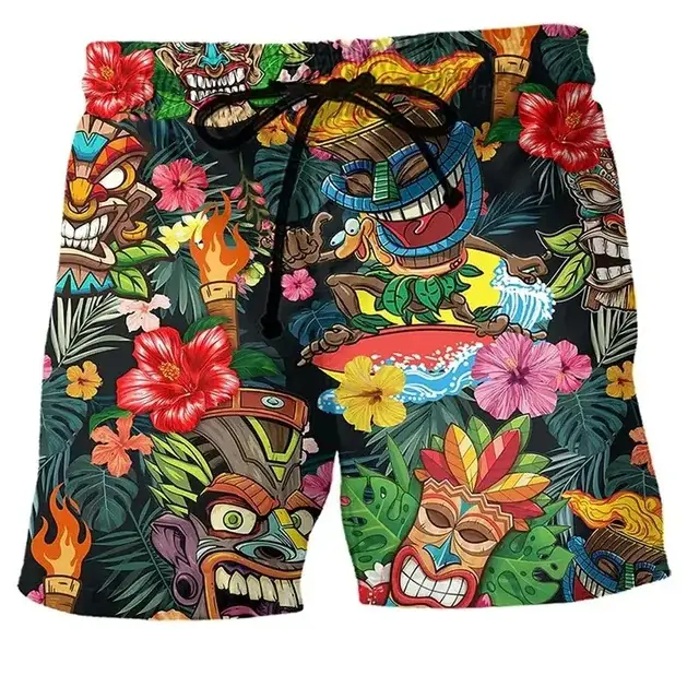Summer Fashion Personality Men's Beach Pants