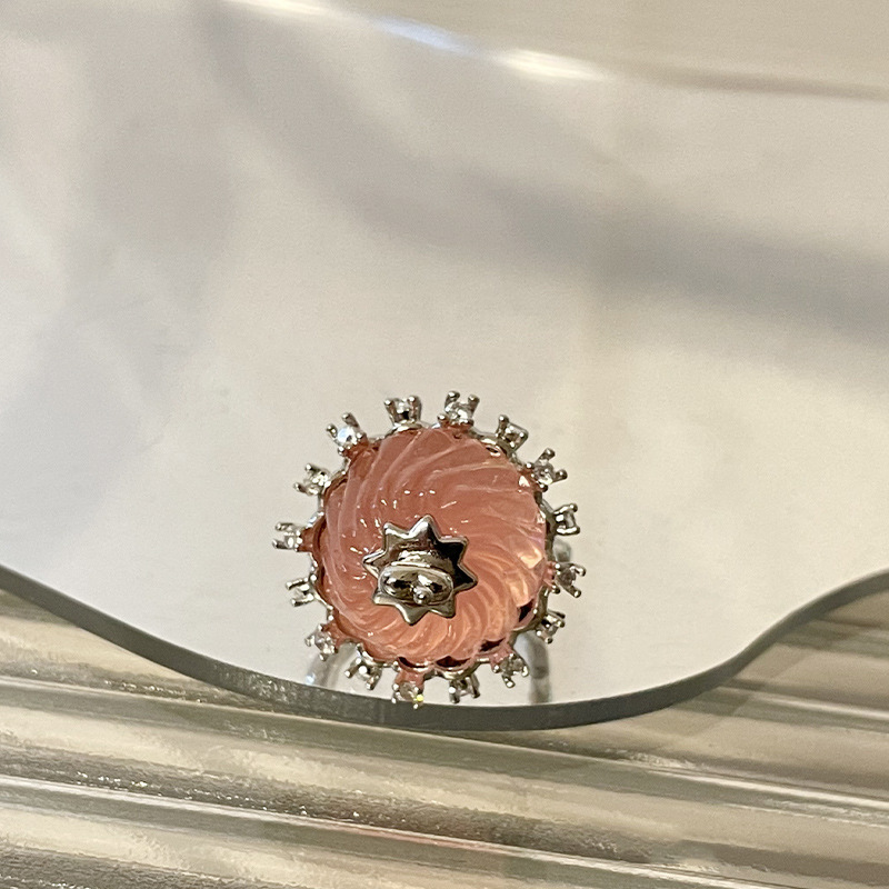 Pudding Ring Female Special-interest Design Light Luxury