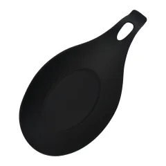 Silicone Spoon Mat Easy To Clean Kitchen Mat Shelf Mat Heat Insulation - Black - View 1