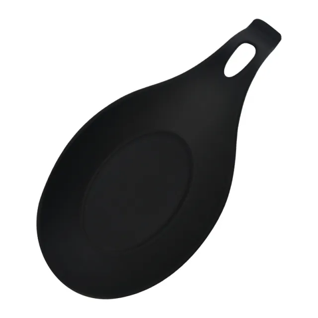 Silicone Spoon Mat Easy To Clean Kitchen Mat Shelf Mat Heat Insulation Black - Shop at LoveMi