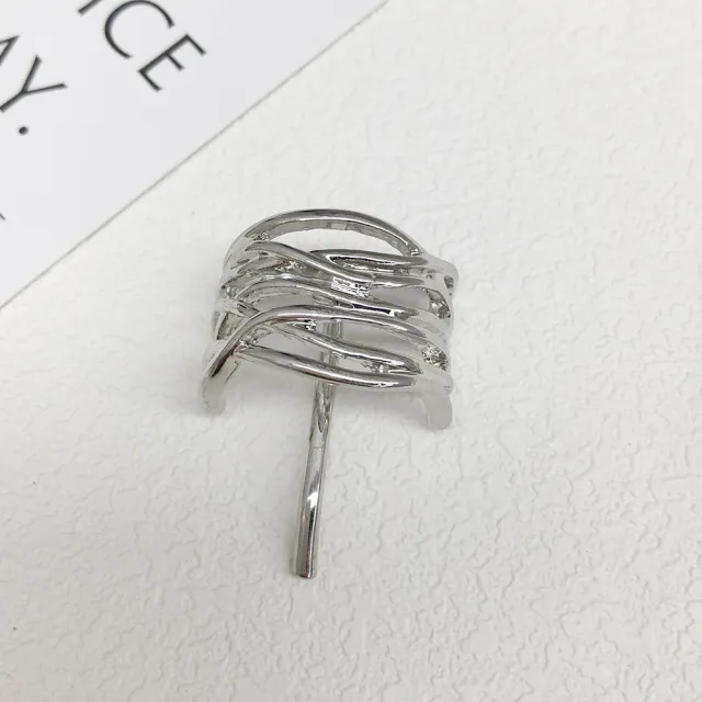 Japanese And Korean Style Original Personalized Hair Accessories Ponytail Clip High Sense 10 Silver - Shop at LoveMi