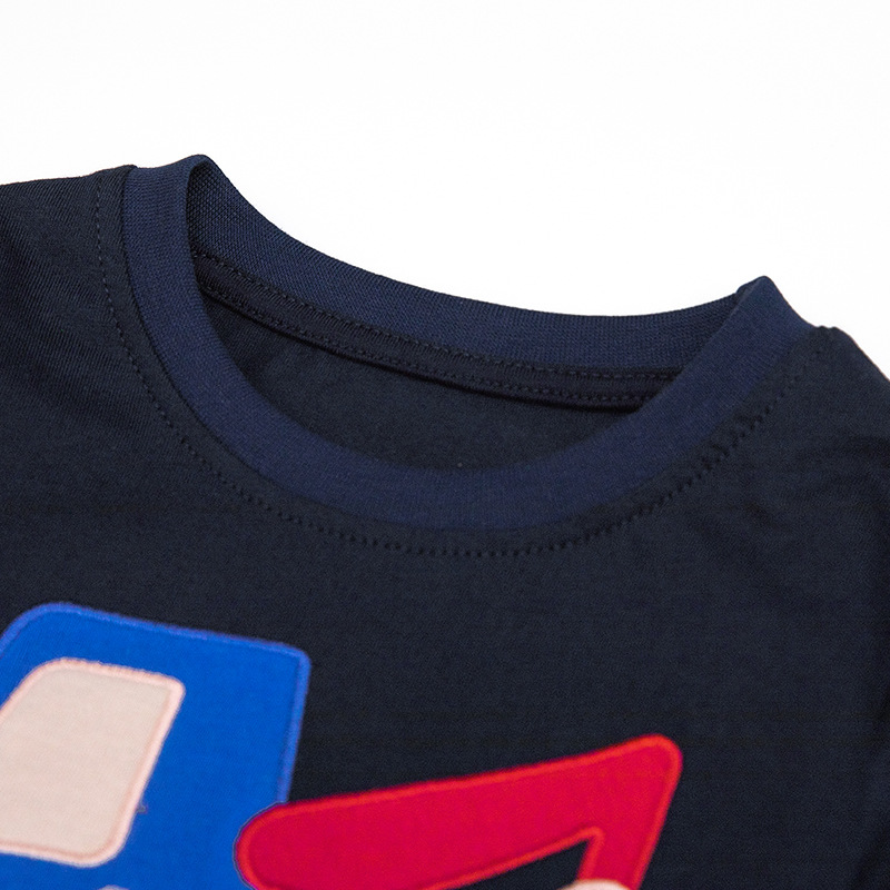 Casual Long-sleeve Crew-neck Set For Toddlers And Children — foto 2