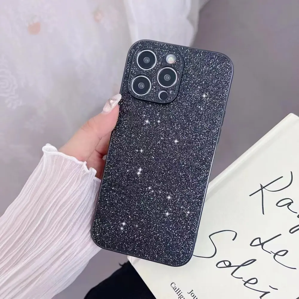 Applicable 14promax Phone Case Glitter All Inclusive