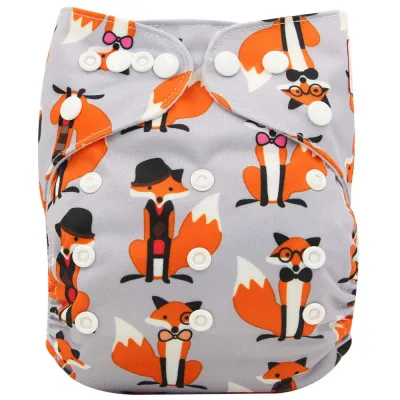 Washable Baby Cloth Diaper Breathable Diaper Pants 0-3 Years Old Baby Adjustable Diaper Leak-proof Diaper