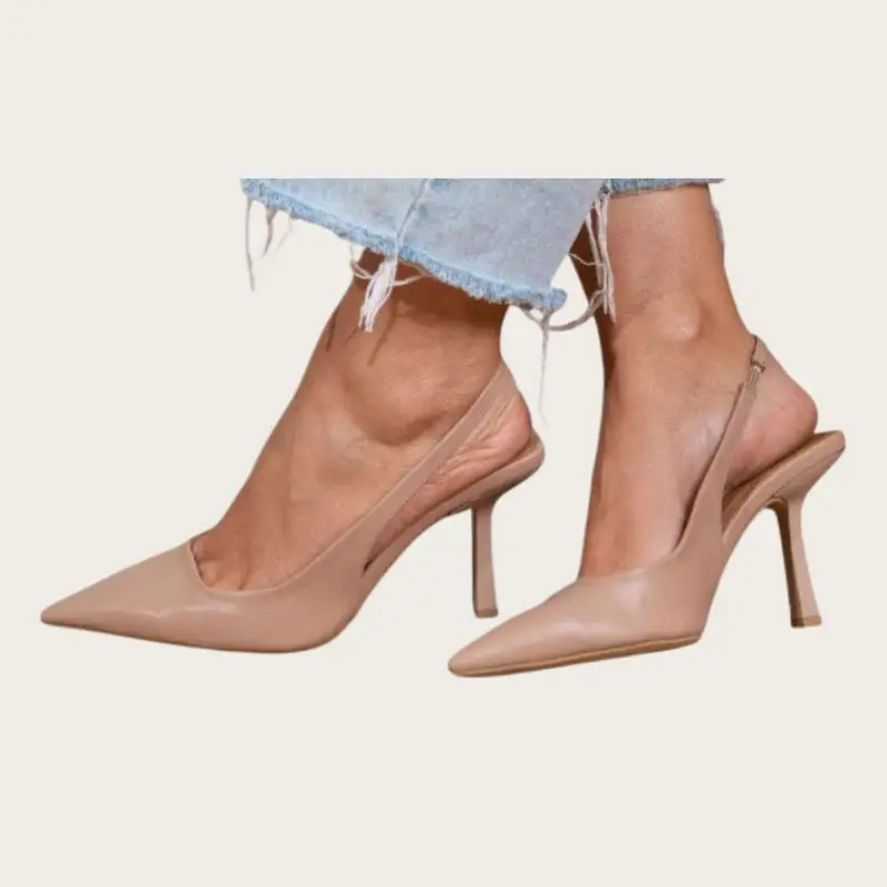 Sexy High Heel Plus Size Pointed-Toe Womens Sandals