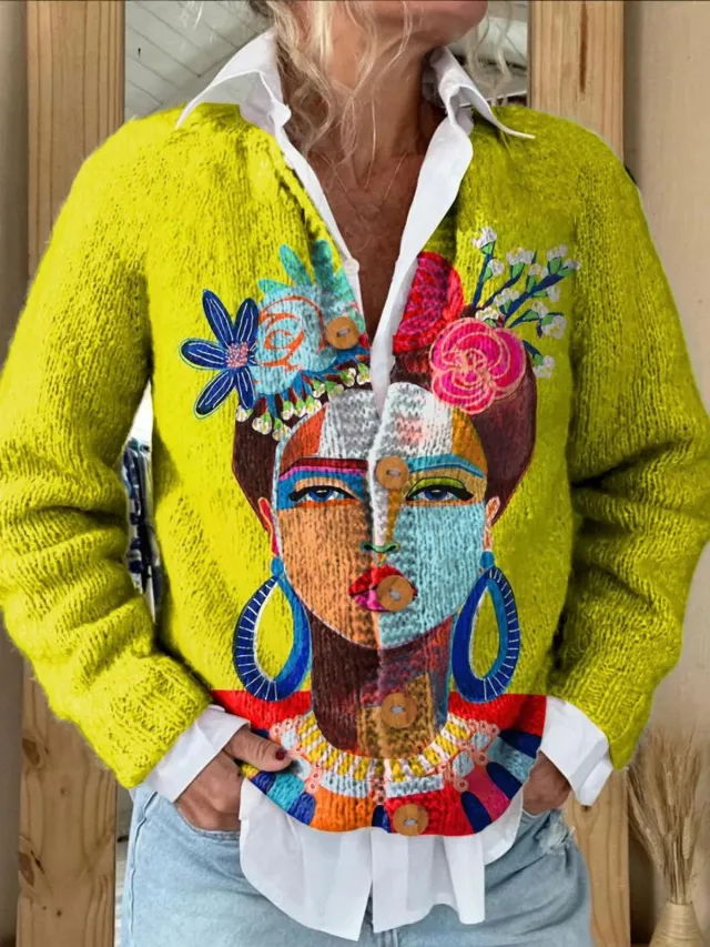 Women's Fashionable Knitted Cardigan Sweater 15Style - Shop at LoveMi