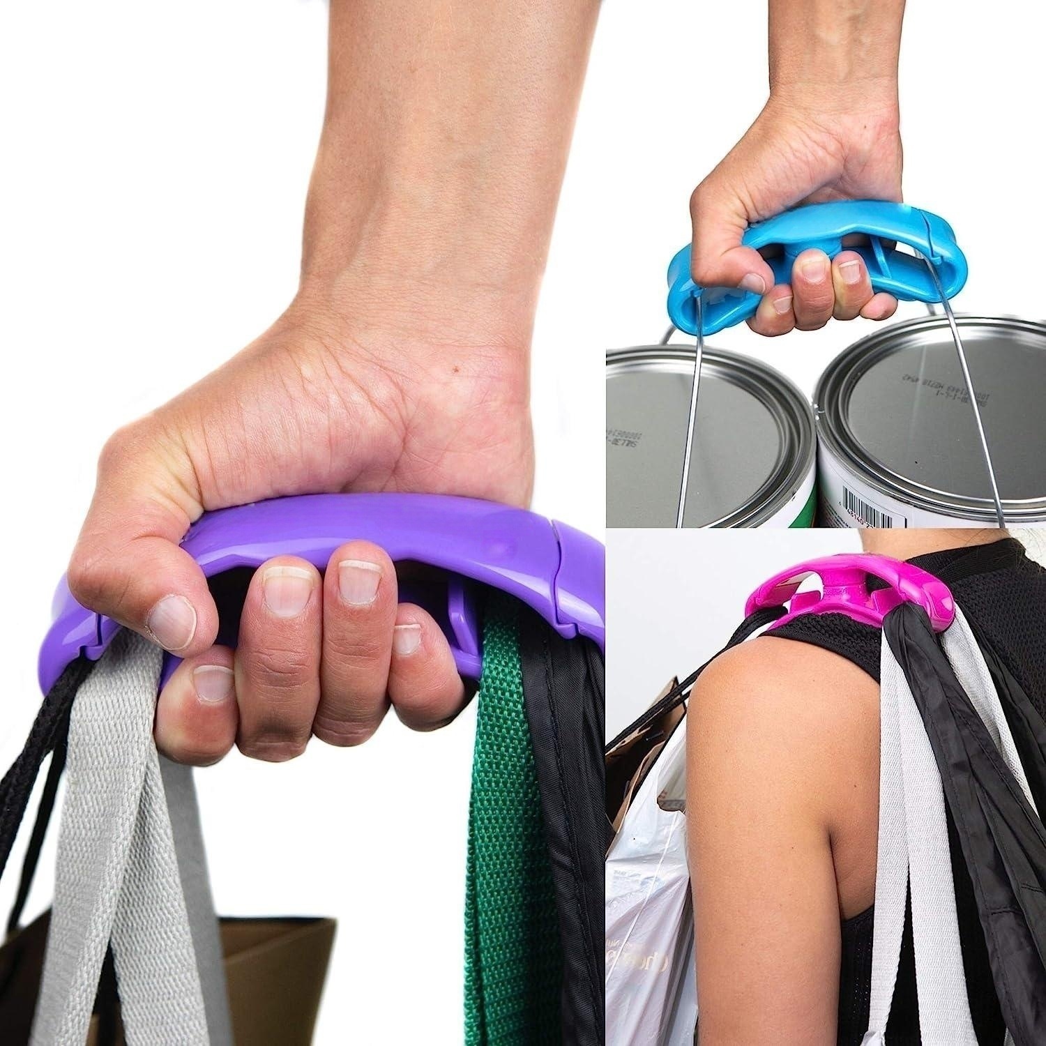 Title 5, New Labor-saving Lifting Handle Bag Carrier Pla...