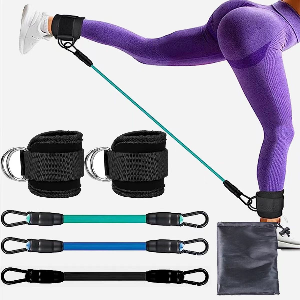 Ankle Buckle Booster Stripe Leg Practice Hip Trainer