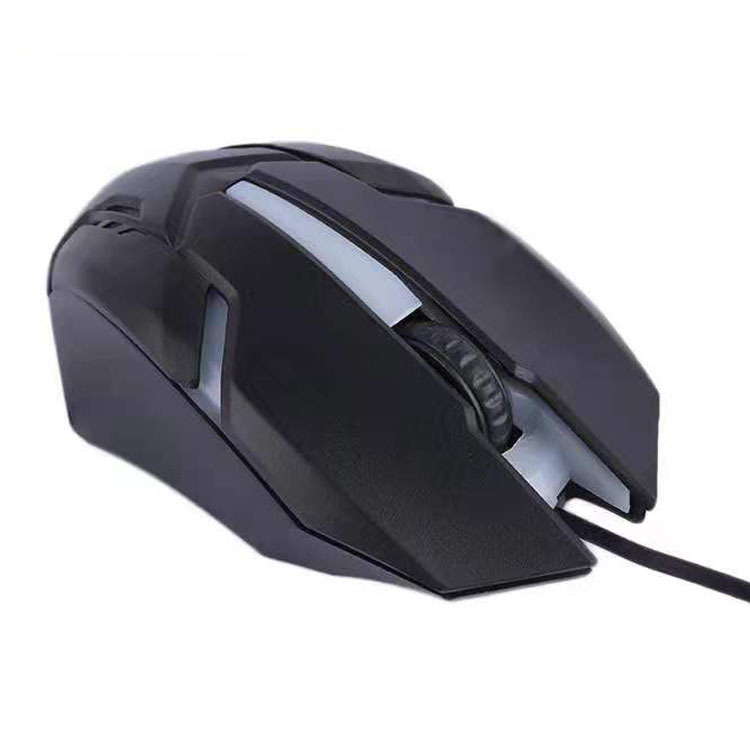 Title 5, Mouse Neutro com Fio para Home Office Luminoso....