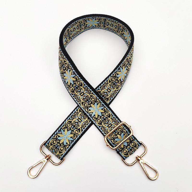 A Light Blue Gold Buckle