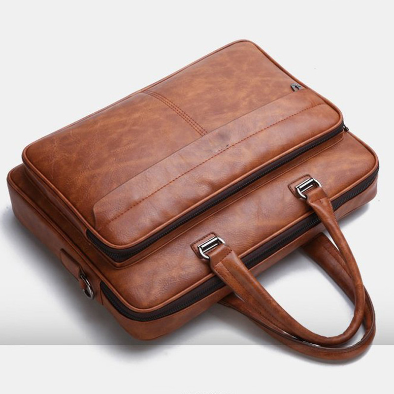 Men's Handbag Simple Business Briefcase — foto 13