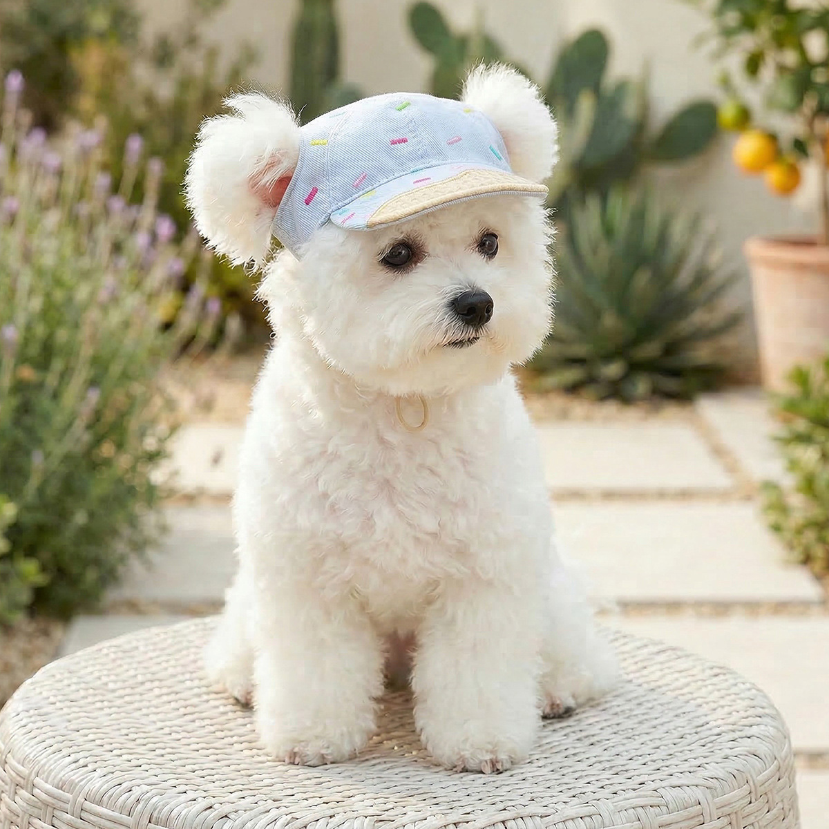 Sombrero de protección solar para mascotas, ideal para disfrazarse y sesiones fotográficas