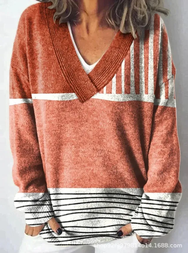 3D Animal Pattern Printed Casual Women's Sweater 5 Models E073 M - Shop at LoveMi