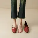 Soft-soled Womens Mary Jane Leather Shoes view 6