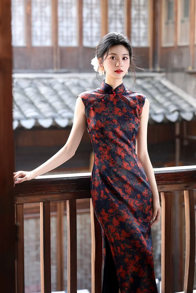 Girl's Retro Republic Of China Style Old High end Daily Wear Mz210 - Shop at LoveMi