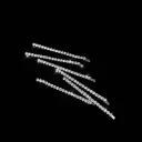 Barrettes Single Rhinestone