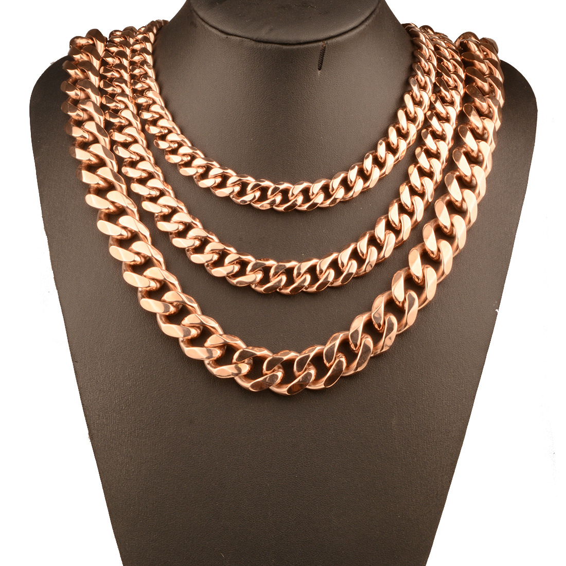 Rose Gold Stainless Steel Fashion Necklace 5