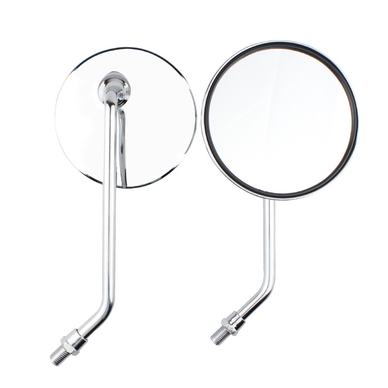 Motorcycle Rearview Mirror Of Electric Vehicle Modified Iron Rod Mirror Aluminum