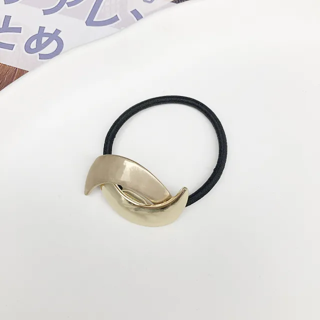 Simple Fashion Headband Hair Accessories Moon Shape Gold - Shop at LoveMi
