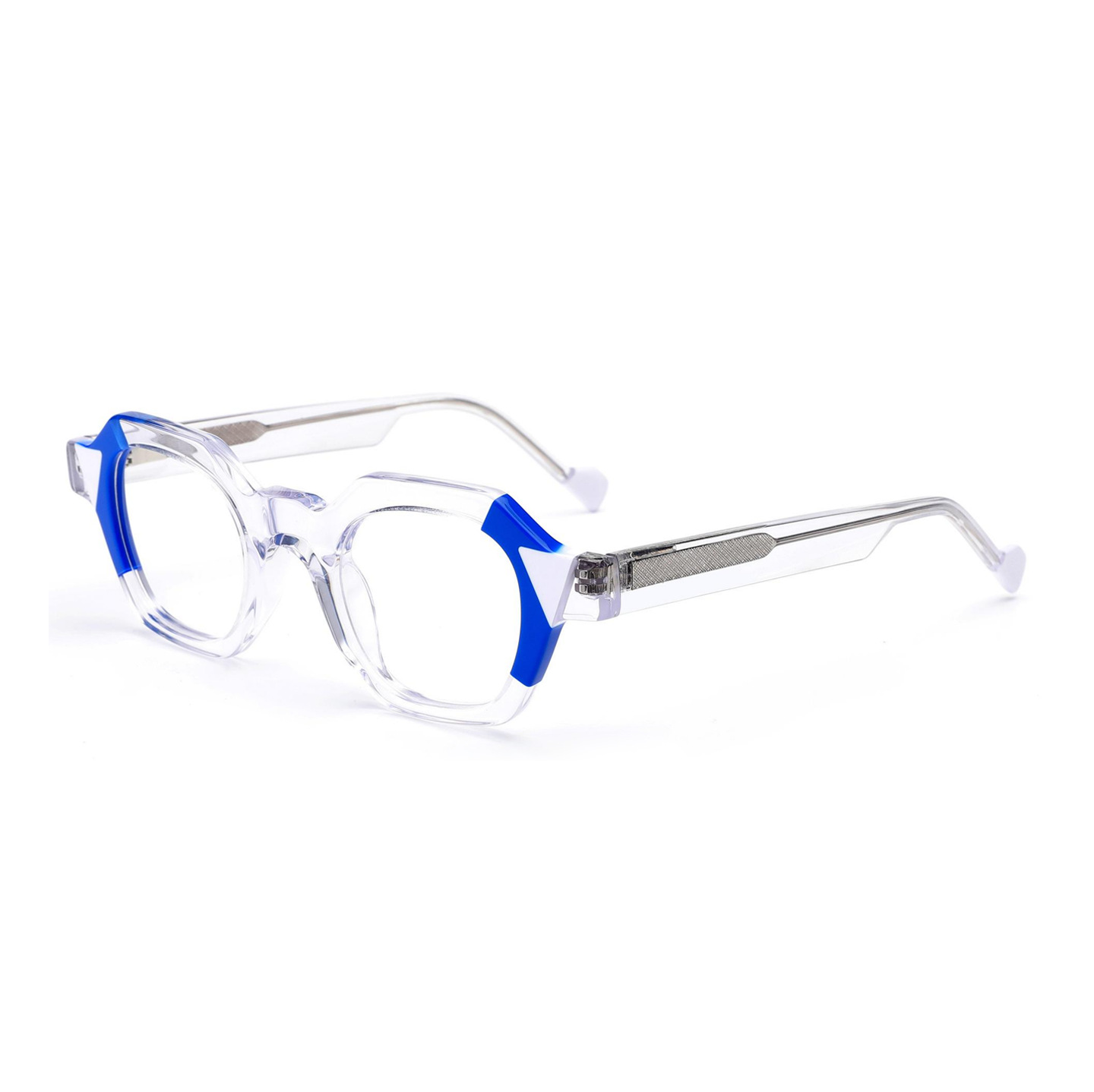 Optical Glasses Frame Multilateral Box Fashion Plain Glasses - Image 4