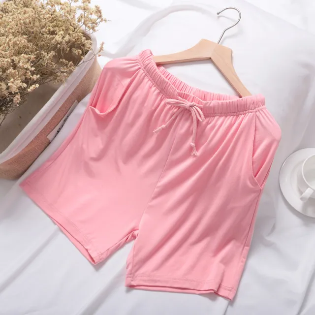 Pants Loose Plus Size Casual Cropped Pants Face Powder Xxl - Shop at LoveMi