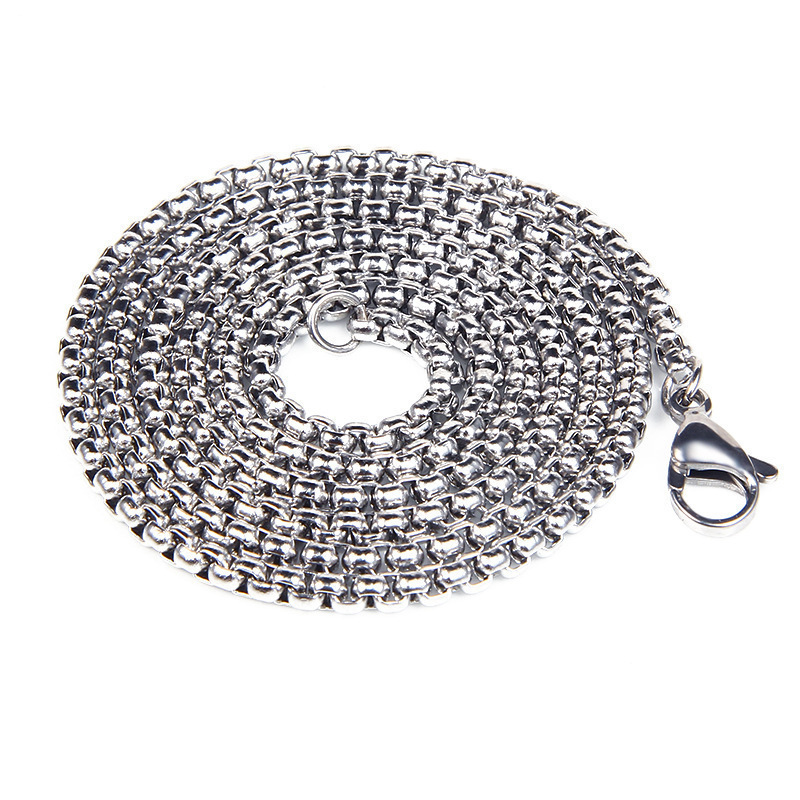 Men's Vintage Stainless Steel Scissors Pendant Necklace