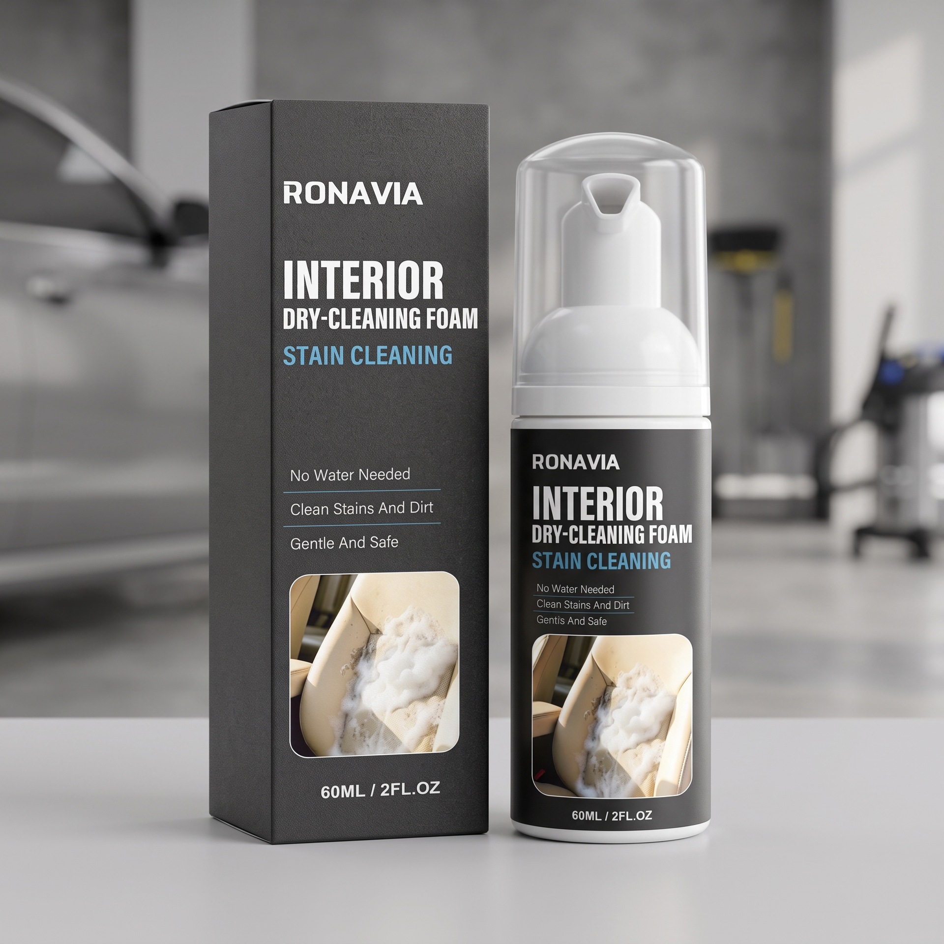 Car Interior Dry-cleaning Foam