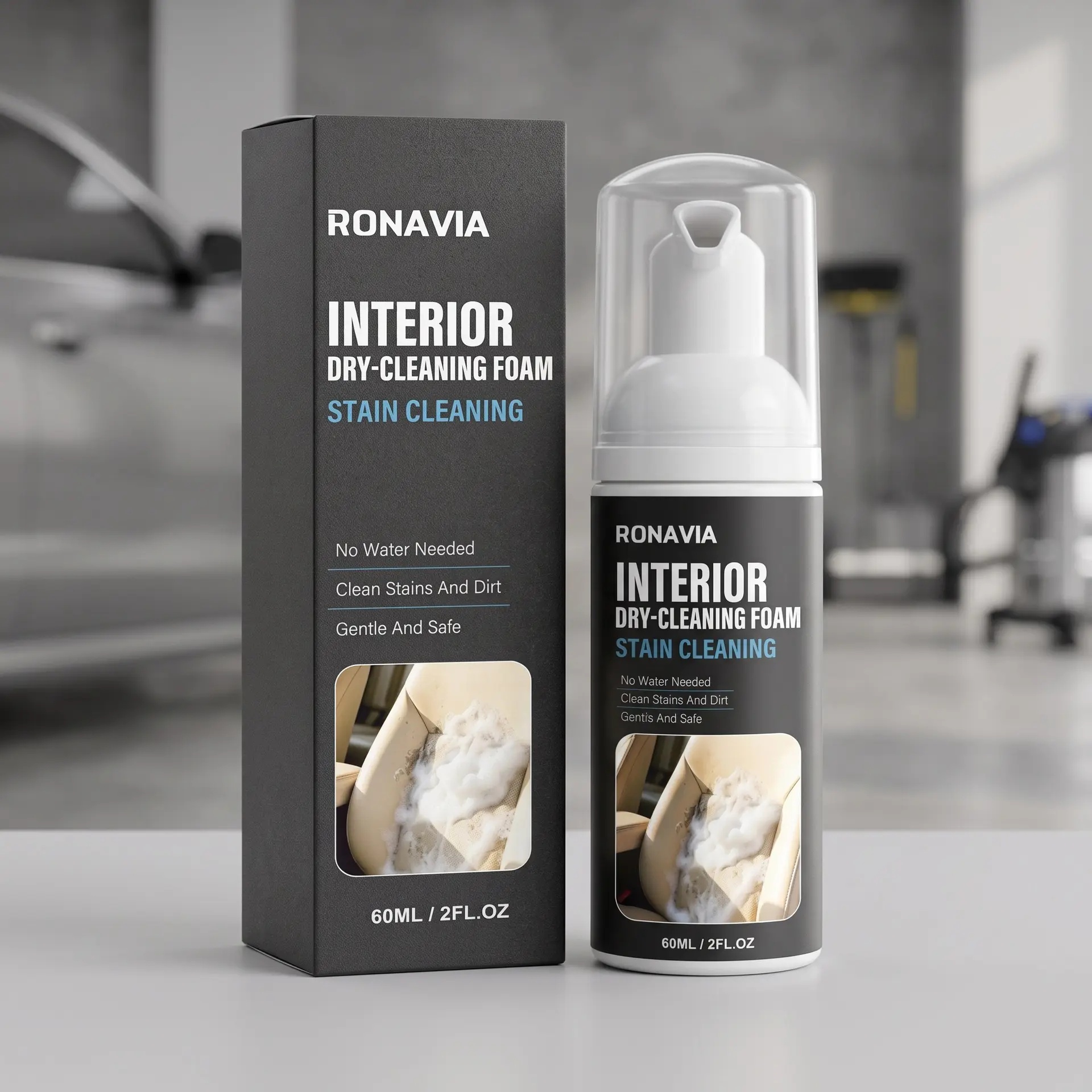 Car Interior Dry-cleaning Foam