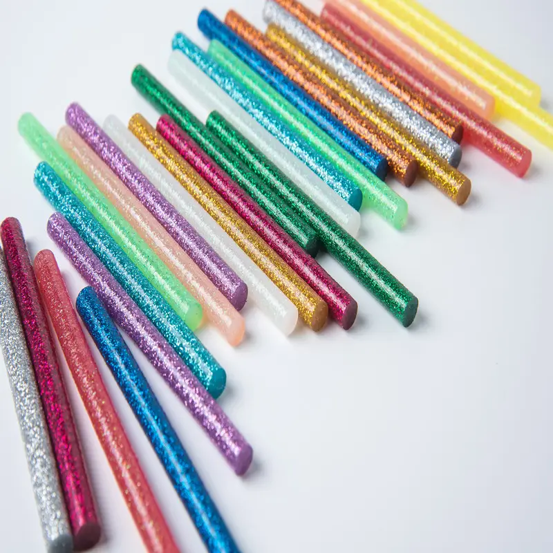 Colorful Gold Leaf Luminous Hot Melt Glue