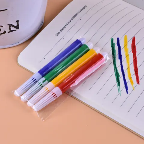 Watercolor Pen Children's Painting Short Color Pen 85cm Colorful
