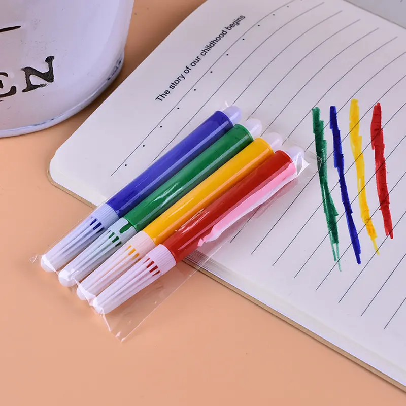 Watercolor Pen Children's Painting Short Color Pen 85cm Colorful