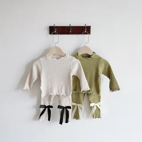 Sunken Stripe Baby Suit Men's and Women's Secret Copy