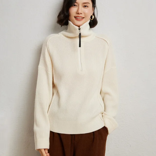 Fashion Personality Female Loose Cardigan White - Shop at LoveMi