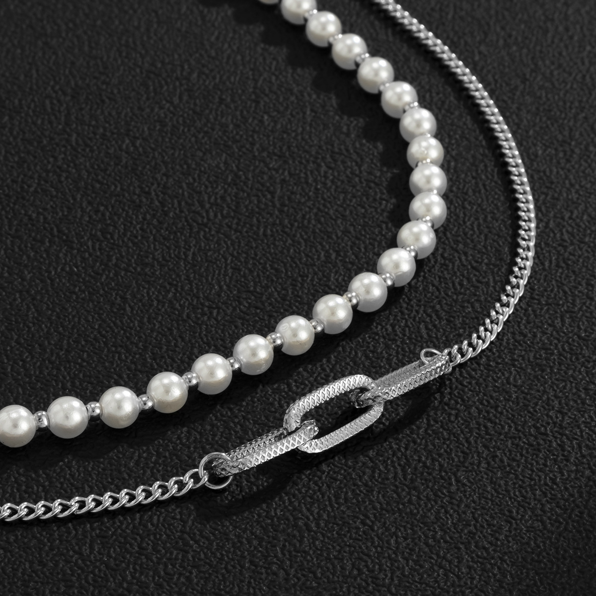 Retro Faux Pearl Necklace For Women