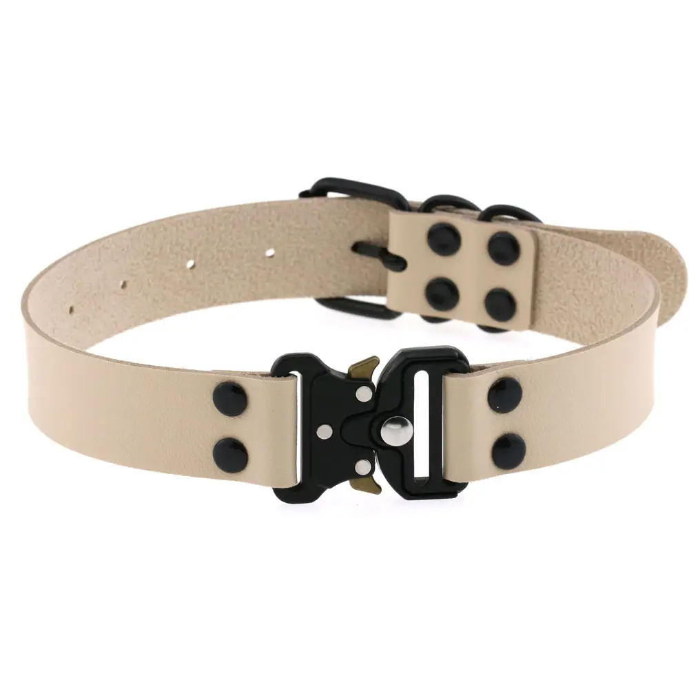 Creative Simple Release Buckle Collar Clavicle Necklace