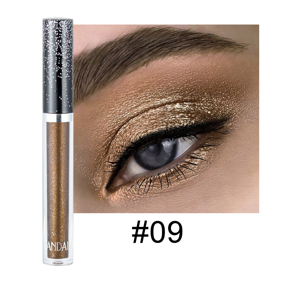 12-color Diamond Liquid Eye Shadow Psychedelic Pearlescent 11