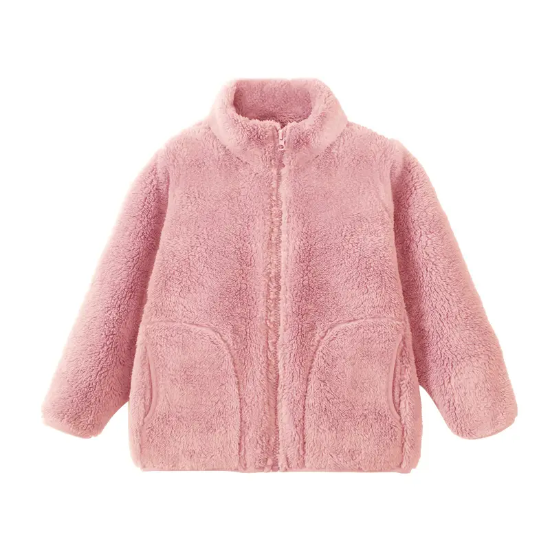 Thick Fleece-lined Cotton-padded Coat For Parents And Kids