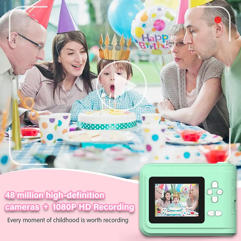 Mini Portable Photo Printing Camera