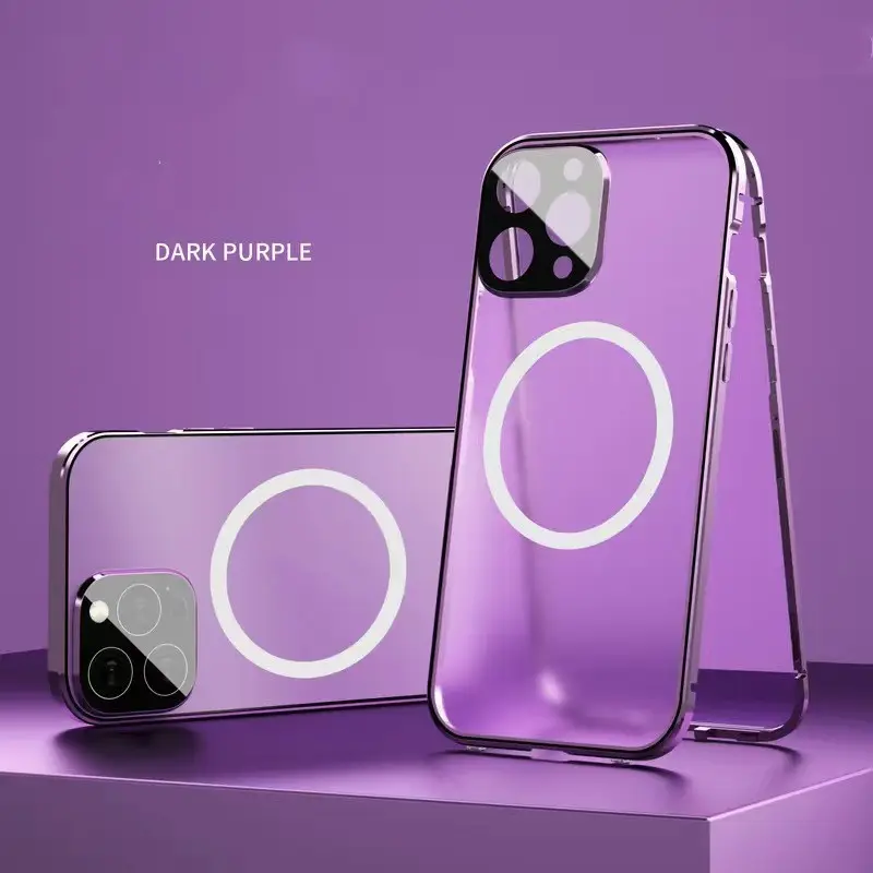 New Phone Case Magsafe Magnetic All-inclusive Double-sided