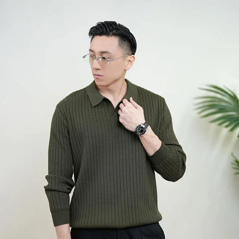 Skin-friendly Small V-neck Fashionable Knit Sweater