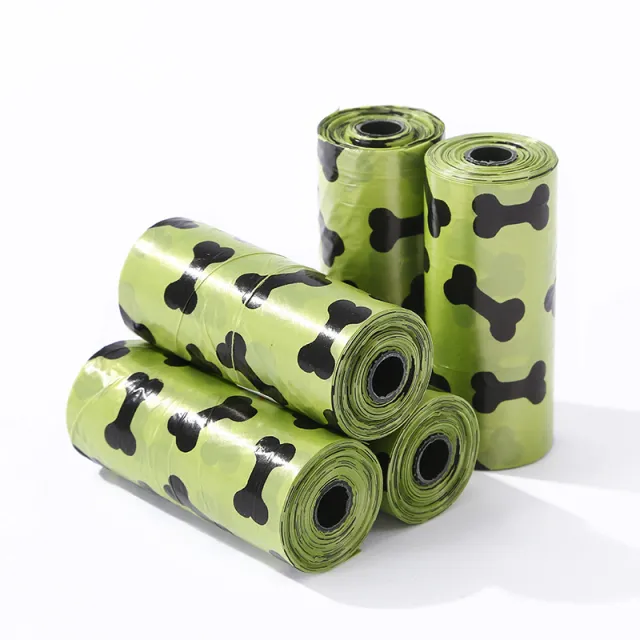 Pet Supplies Dog Pooper Scooper Garbage Bag Dispenser Garbage Bag 5 Rolls - Shop at LoveMi
